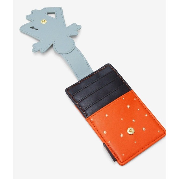 Loungefly Nightmare Before Christmas Jack Skellington Bow Tie Belt Bag & CARDHOL - Picture 9 of 10